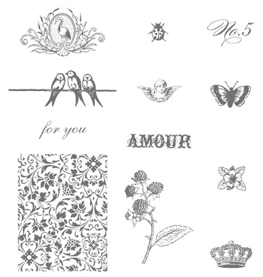 Clearly for You Stamp Set